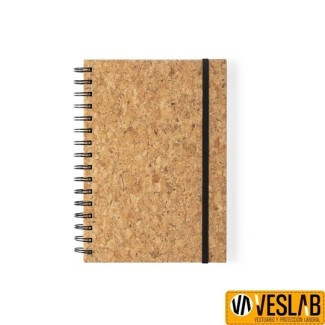 libreta corcho natural 1 2