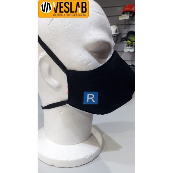 máscara personalizable 5 capas - 1 color (mínimo 100 uds.)