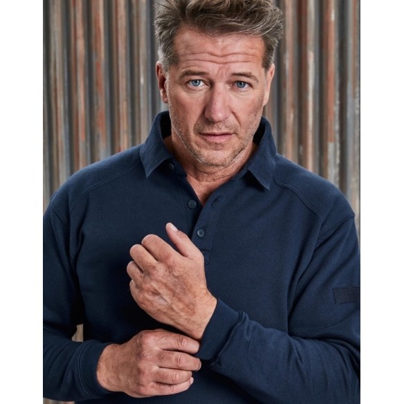 POLO NECK SWEATSHIRT