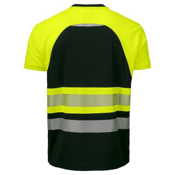camiseta alta visibilidad en iso 20471 clase 1 2