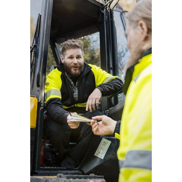 EN ISO 20471 CLASS 1 HIGH VISIBILITY SWEATSHIRT