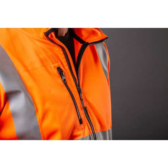 VESTE SOFTSHELL EN ISO 20471 CLASE 3