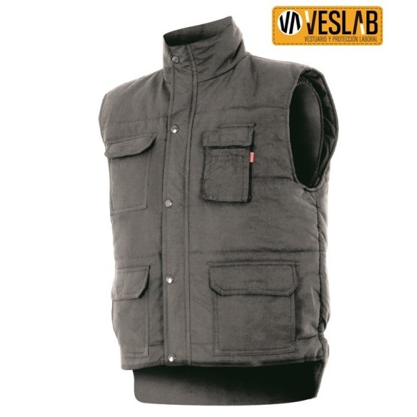 chaleco multibolsillos acolchado 2