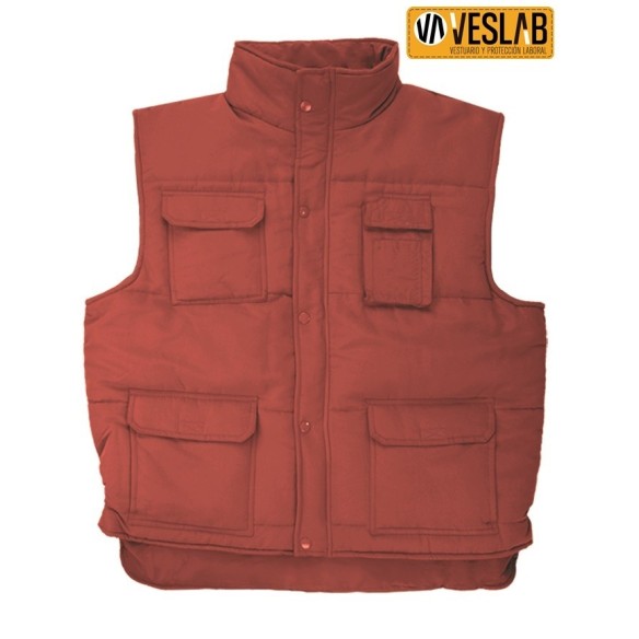 chaleco multibolsillos acolchado 6