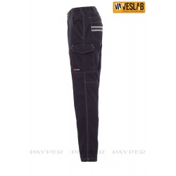 Teamwork Youth Power Stretch Integrated FB Pant,Black 