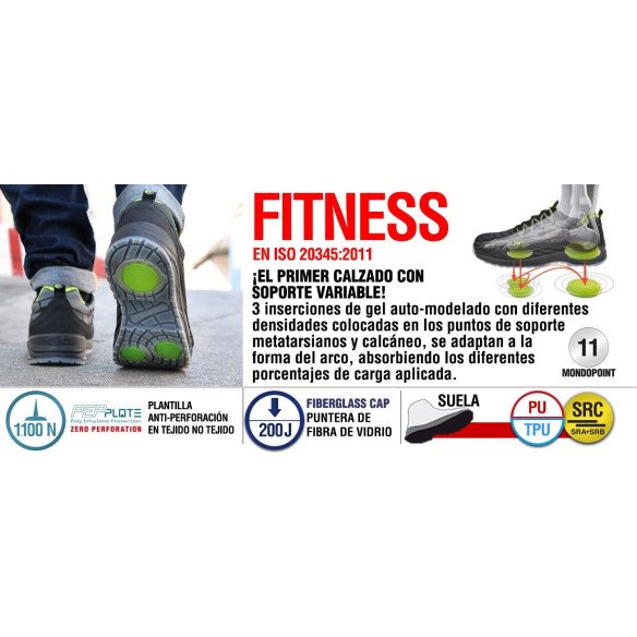 COFRA AIRBOARD REFLEX S1 P SRC SAFETY SHOES