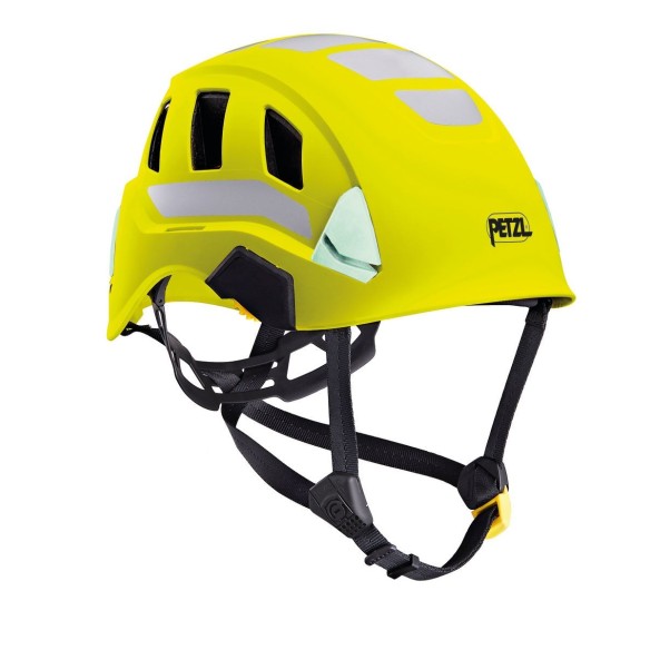 CASC PETZL STRATO VENT HI VIZ