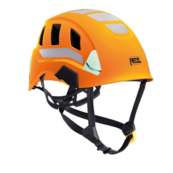 CASC PETZL STRATO VENT HI VIZ