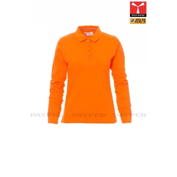 polo manga larga florence lady
