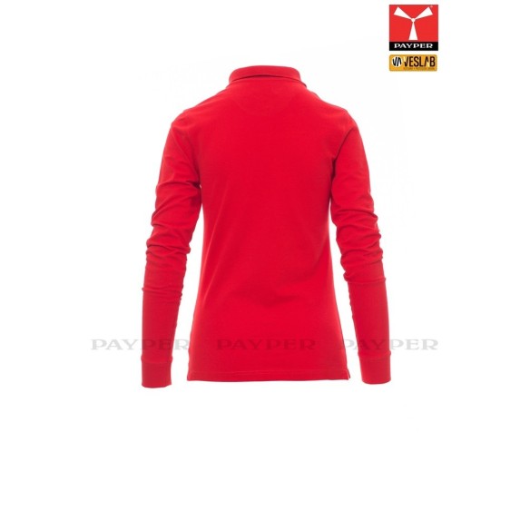 polo manga larga florence lady