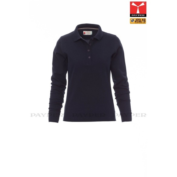 polo manga larga florence lady