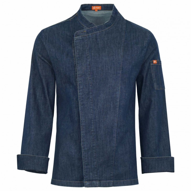 ELASTIC DENIM KITCHEN JACKET