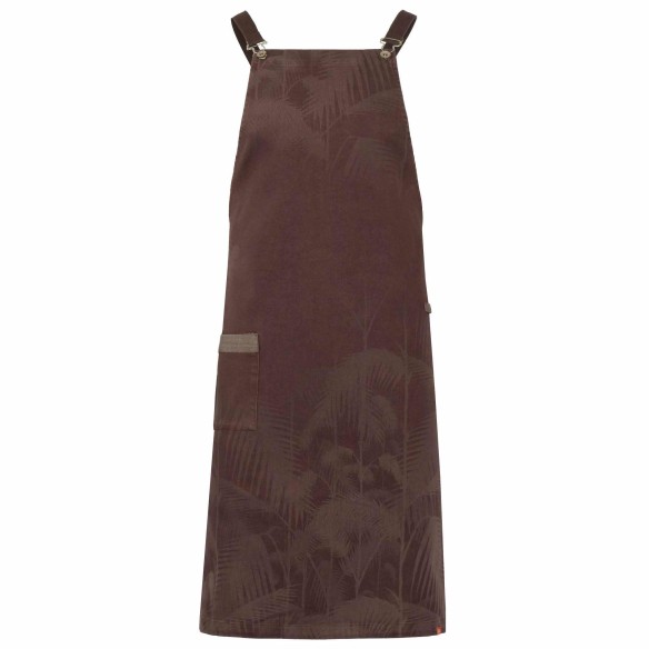 DAVANTAL PETO DENIM COLOR QUADRES DEGRADATS