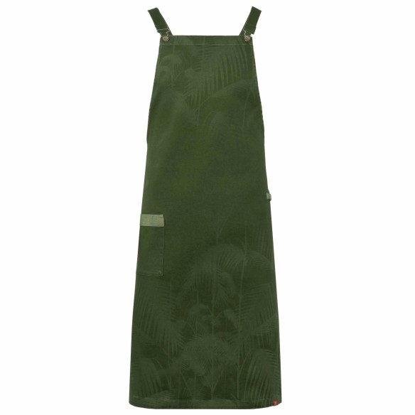 DENIM APRON COLOR DEGRADED CHECKS