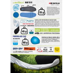 CALZADO COFRA AGILITY S3 SRC