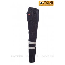 WORKER REFLEX TROUSERS 100% COTTON