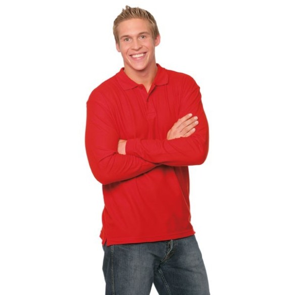 polo pique manga larga 5