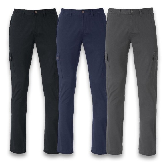 pantalons cargo pocket cliqué