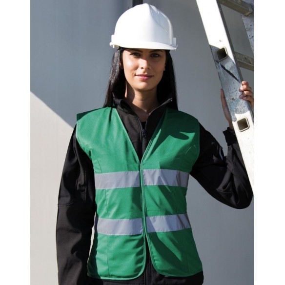 WOMAN HIGH VISIBILITY VEST