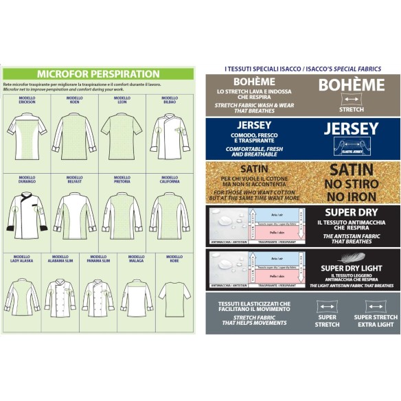 ISACCO KOEN JEANS LIGHT STRETCH JACKET LONG SLEEVES