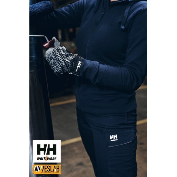 sudadera cremallera y capucha hh manchester woman