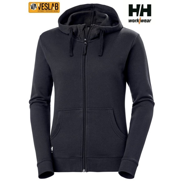 HH MANCHESTER WOMAN ZIP HOODIE SWEATSHIRT