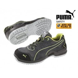 PUMA ELEVATE KNIT BLACK LOW S1P SRC ESD SHOES