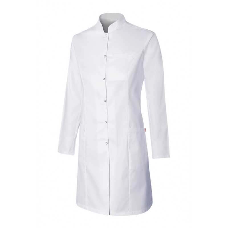 bata stretch mujer cuello mao 1