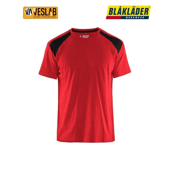 camiseta blaklader bicolor 4