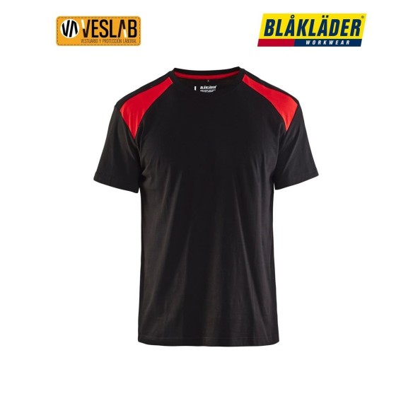camiseta blaklader bicolor 18