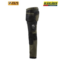 BLAKLADER 1522 STRETCH 4D WORKWEAR TROUSERS