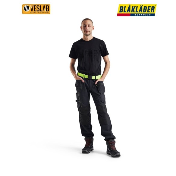 pantalon de trabajo blaklader 1522 stretch 4d