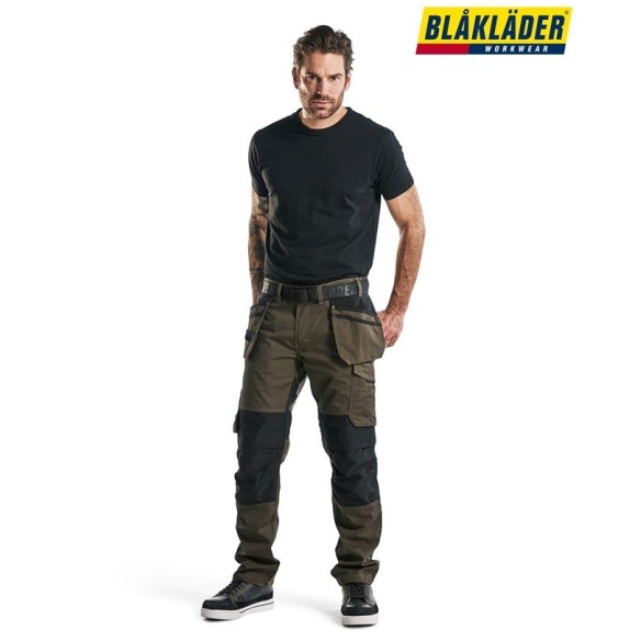 WORK TROUSER WITH STRETCH AND NAIL POCKETS