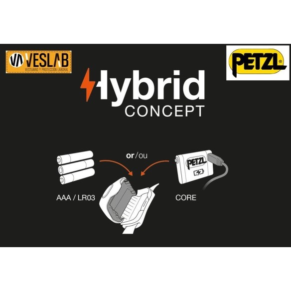 LLANTERNA FRONTAL PETZL TACTIKKA ADAPT