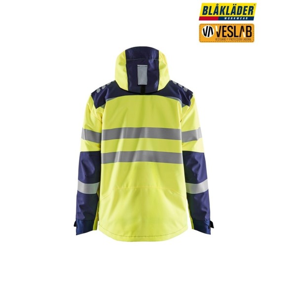 CHAQUETA ALTA VISIBILIDAD HARDSHELL STRETCH 2D