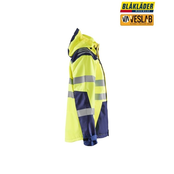 CHAQUETA ALTA VISIBILIDAD HARDSHELL STRETCH 2D