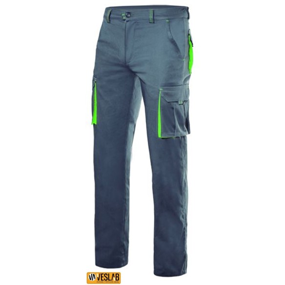 PANTALÓ ELÀSTIC BICOLOR MULTIBUTXAQUES