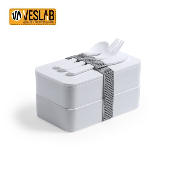 fiambrera doble antibacteriana 2