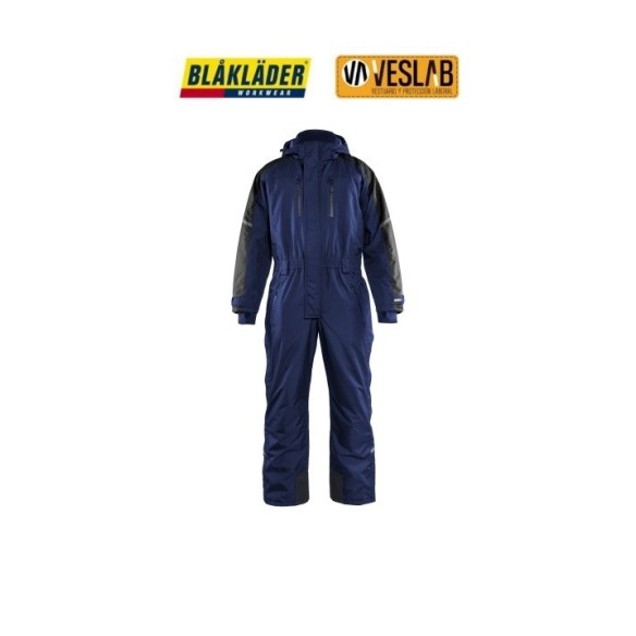 WINTER JUMPSUIT WITH HOOD