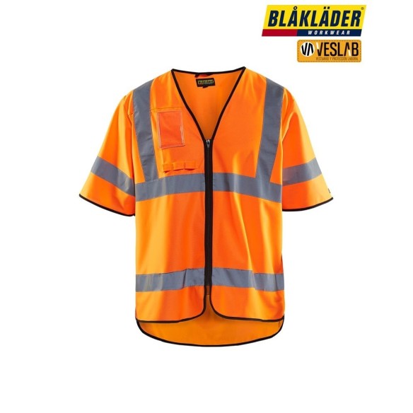 CHALECO ALTA VISIBILIDAD CLASE 3 CON MANGAS