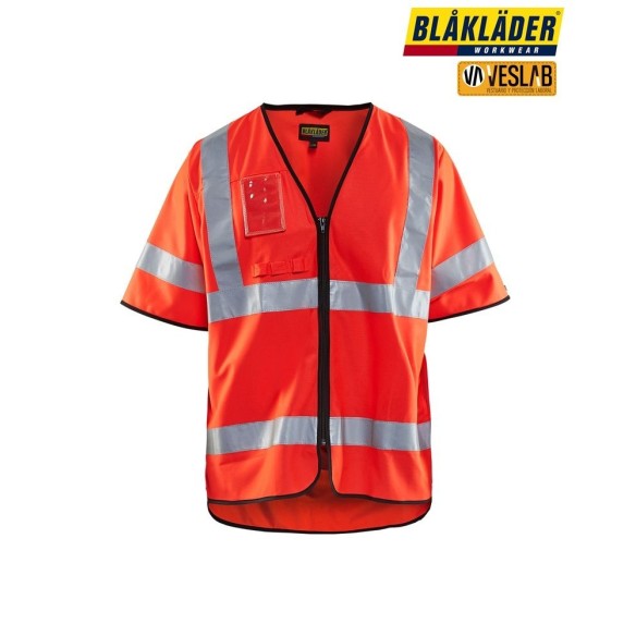 CHALECO ALTA VISIBILIDAD CLASE 3 CON MANGAS
