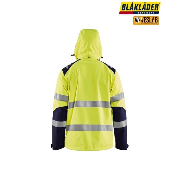 chaqueta softshell blaklader alta visibilidad 3
