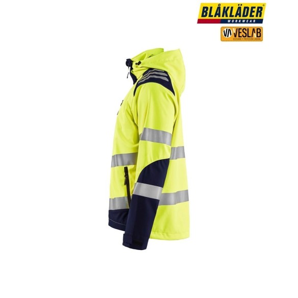 JAQUETA SOFTSHELL BLAKLADER ALTA VISIBILITAT