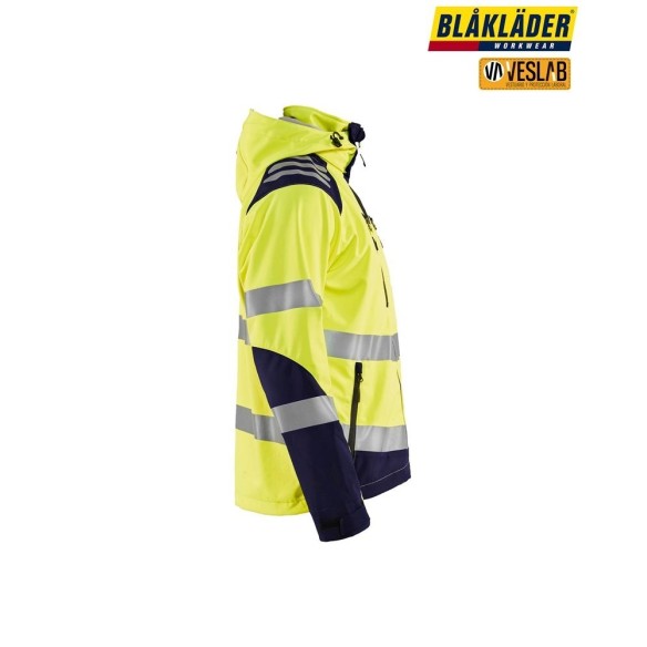 chaqueta softshell blaklader alta visibilidad 5