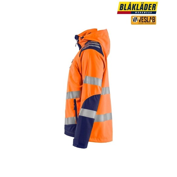 VESTE SOFTSHELL BLAKLADER HAUTE VISIBILITÉ