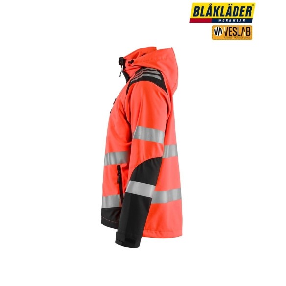 chaqueta softshell blaklader alta visibilidad 29