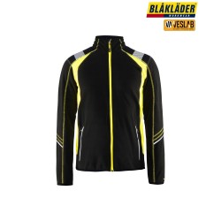 CHAQUETA MICROPOLAR DETALLES FLUO