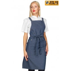 WATSON JEANS APRON BIB