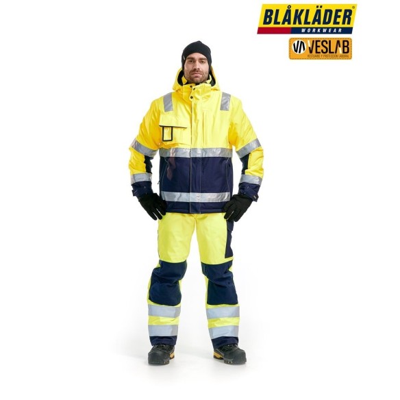 VESTE HIVER HAUTE-VISIBILITÉ STRETCH 2D