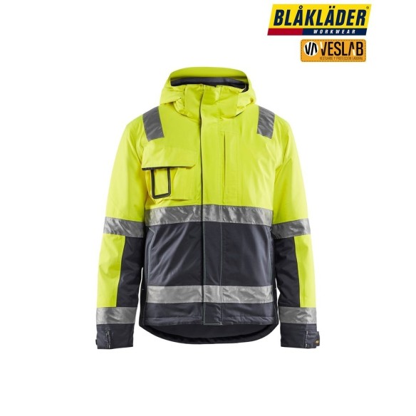 VESTE HIVER HAUTE-VISIBILITÉ STRETCH 2D